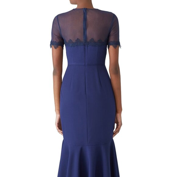 JS Collections High Low Illusion Gown, 8 - Picture 4 of 14